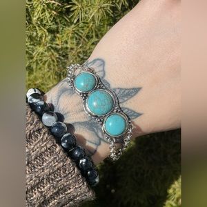 Lucky Brand | Women’s Turquoise Silver Bracelet